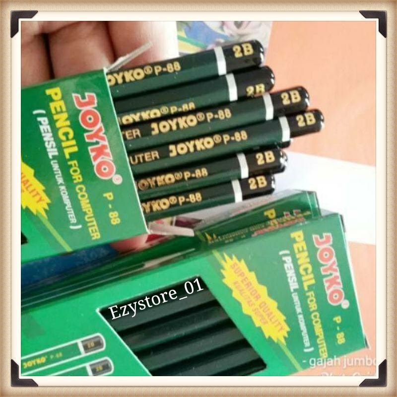 

Pencil 2B Joyko/pensil Joyko 2B P-88(12pcs)