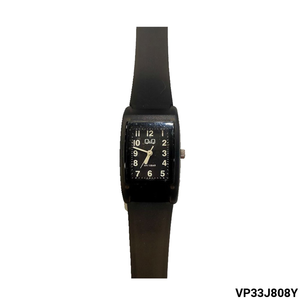 SALE 1.1 Jam Tangan Wanita Classic Business Rubber Analog Original Q&amp;Q QNQ QQ VP33 VP33J Series