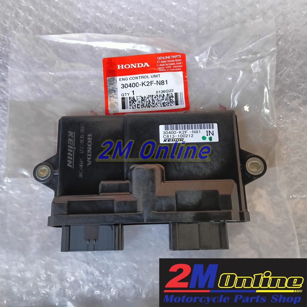 30400K2FN81 ECU ECM Scoopy LED New 2022 Non Keyless AHM