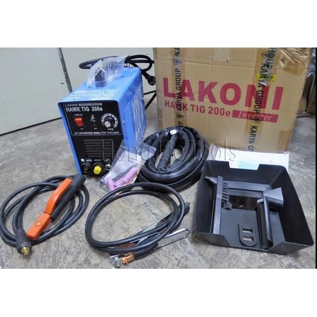 Mesin Travo Las Argon Lakoni Hawk Tig 200E (1.500watt / 200A) MMA-TIG