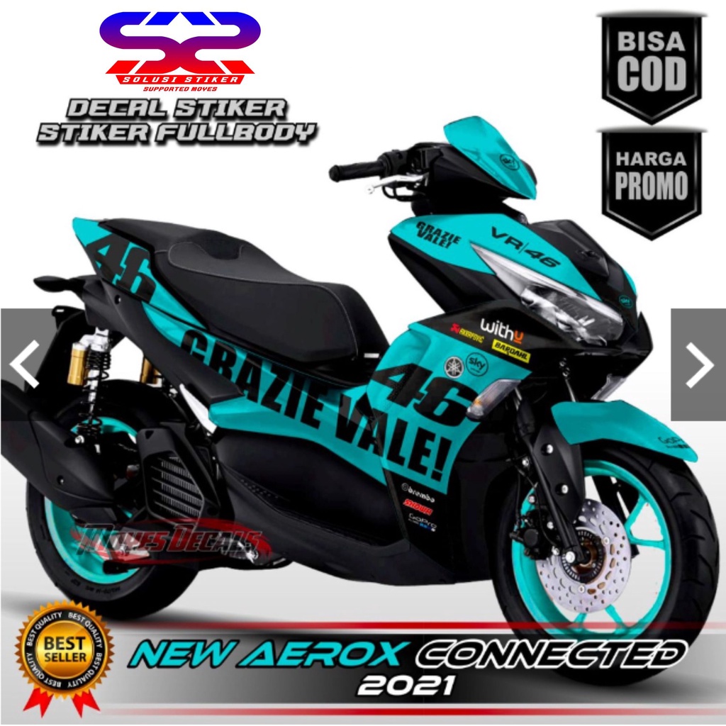 COD Ea Decal Sticker Variasi New Aerox Fullbody - Decal Stiker Aerox 155 Tosca FullBody