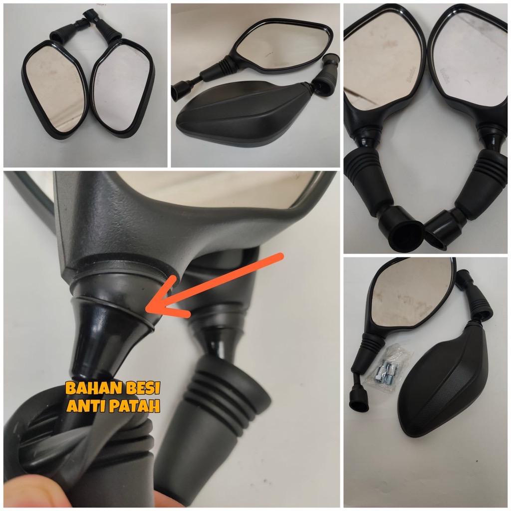 SPION CLICK KLIK 125 HITAM UNIVERSAL THAILAND PNP VARIO 110 125 150 BEAT BISA SEMUA MOTOR HONDA DAN YAMAHA