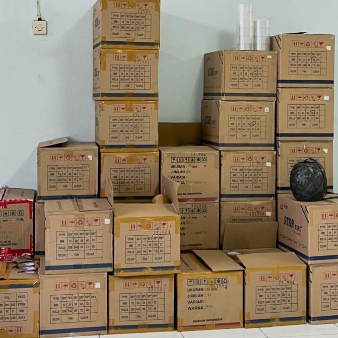 

lakban grosir 1 dus 90 yard DISKON