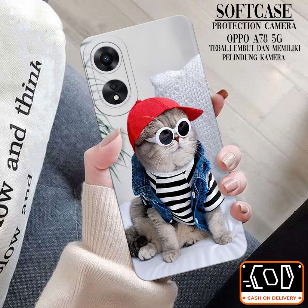 Case Oppo A78 5G Softcase Oppo A78 5G Terbaru Casing Oppo A78 5G Kesing Oppo A78 5G Silikon Hp Casin