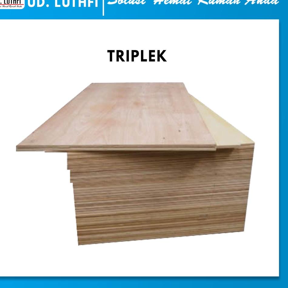 ( COD ) Triplek 8mm 122x240cm Meranti