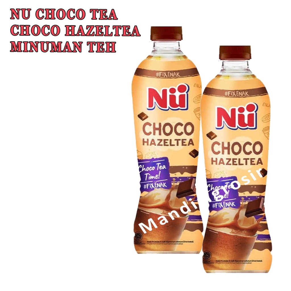 Minuman Cokelat Tea* NU Choco HazelTea* Tea Choco* 330ml