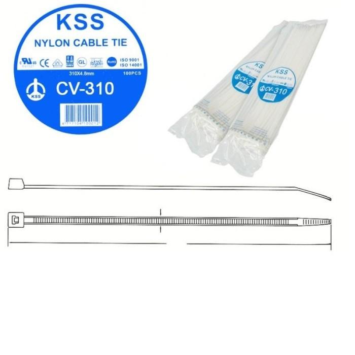 

Kabel Tis / Ties (Cable Tie) Kss Cv-310 31Cm (31 Cm) Putih (White)