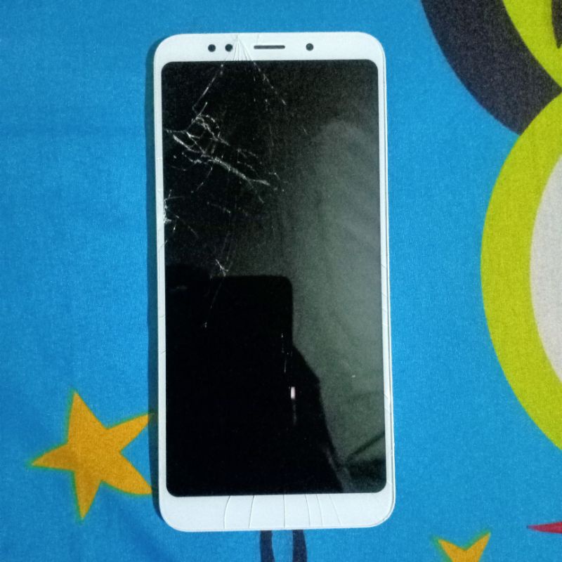 LCD REDMI 5 PLUS ORIGINAL COPOTAN MINUS TS RETAK