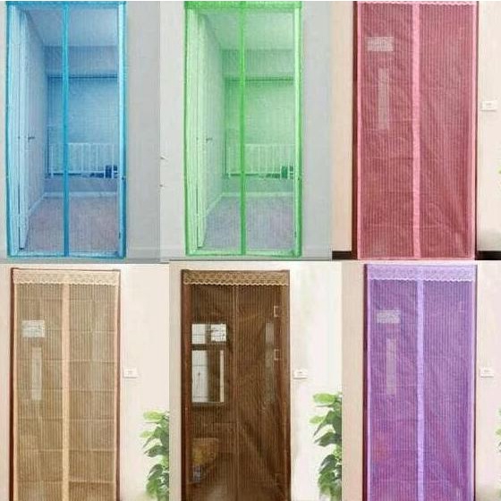 HOT SALE Tirai pintu magnet anti nyamuk murah kelambu kasa nyamuk