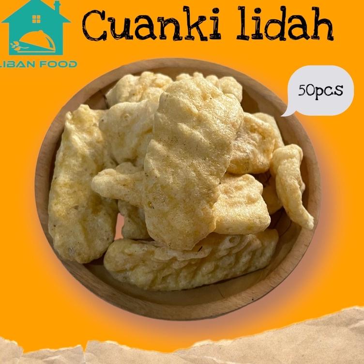 

MEN SALE CUANKI LIDAH 50PCS / CUANKI LIDAH ENAK GURIH / BISA COD / GRATIS ONGKIR / LIBANFOOD