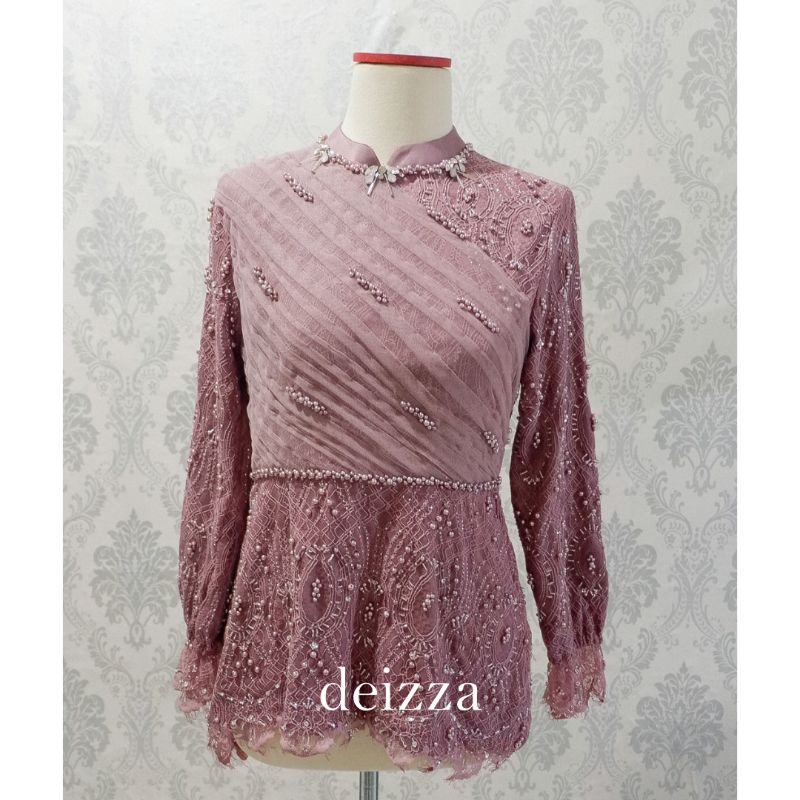 [REALPICT100%] Deizza Kebaya Premium Full Payet Kebaya Wisuda Kebaya Lamaran Kebaya Engagement Full 