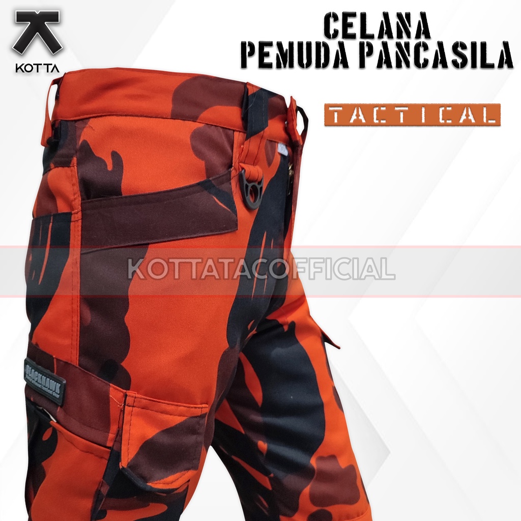 CELANA TACTICAL PEMUDA PANCASILA - CELANA LORENG PEMUDA PANCASILA - CELANA PDL PEMUDA PANCASILA - CELANA PANJANG LORENG PP