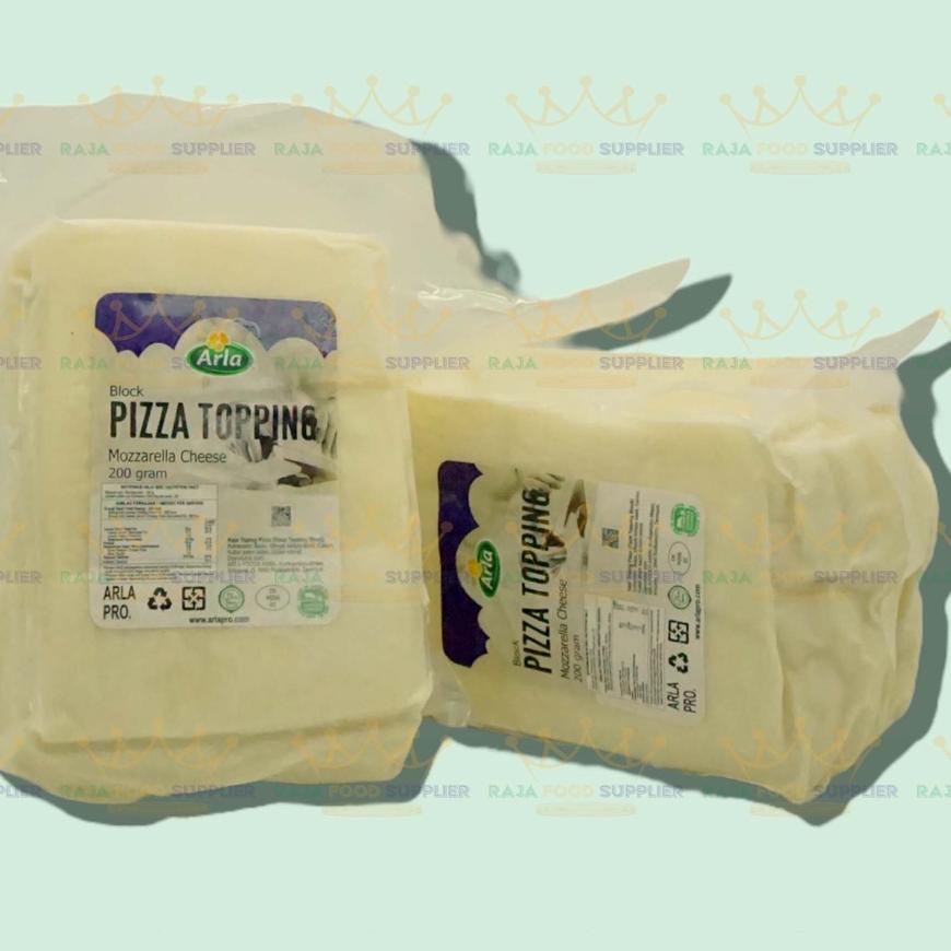 

♨ Arla Topping Pizza Mozzarella Cheese 1 kg REPACK - Keju Mozarella ֍