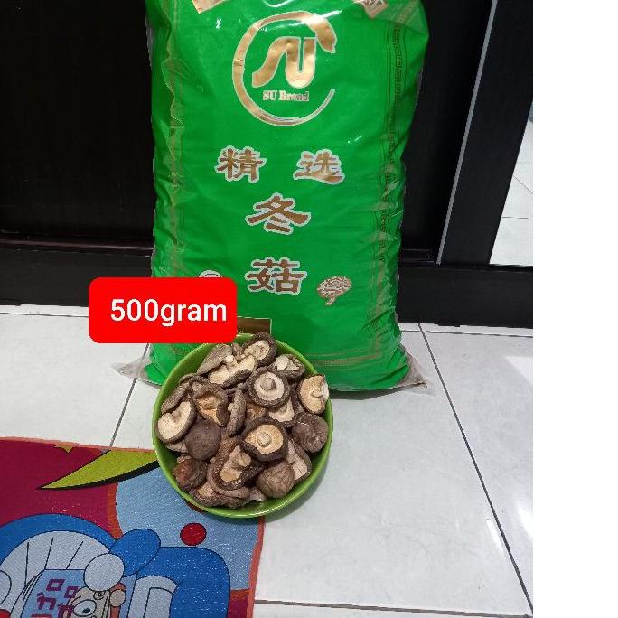 

☁ r Hioko Shitake Kering 3-4 cm (500gram) ♣