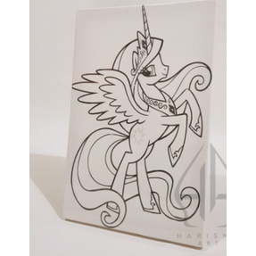 

Kanvas Lukis Sketsa 20x30 cm Berkualitas/Kanvas Lukis Sketsa Mewarnai