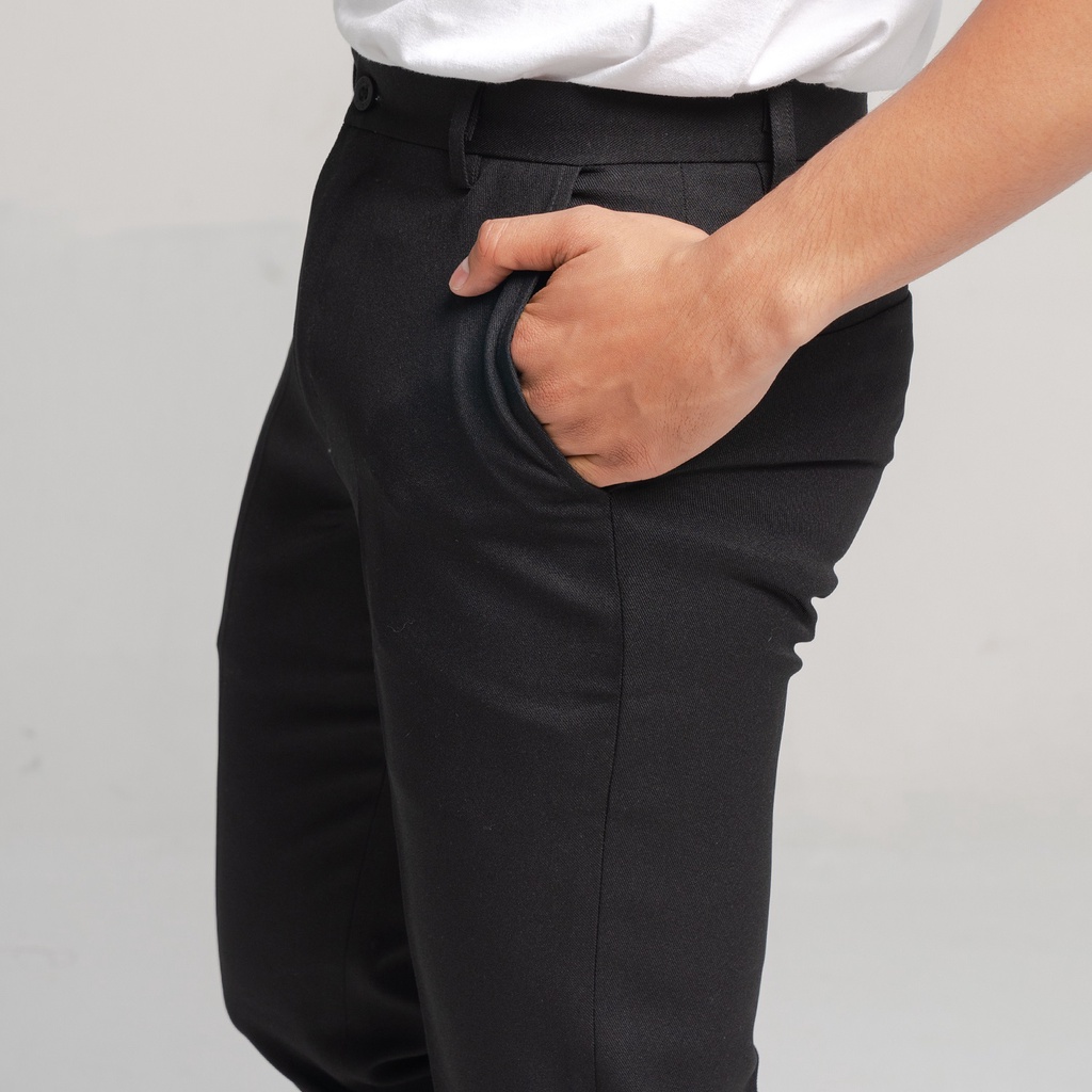 ORCA - Nobel Celana Ankle Pants Celana Panjang Black