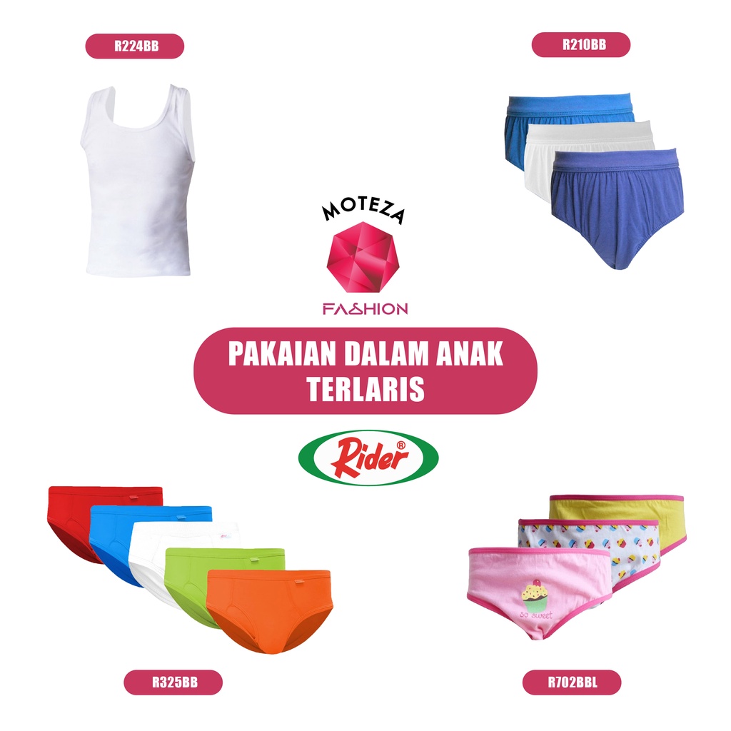 Moteza Pakaian Dalam Anak Rider R224BB / R210BB / R325BB / R702BBL