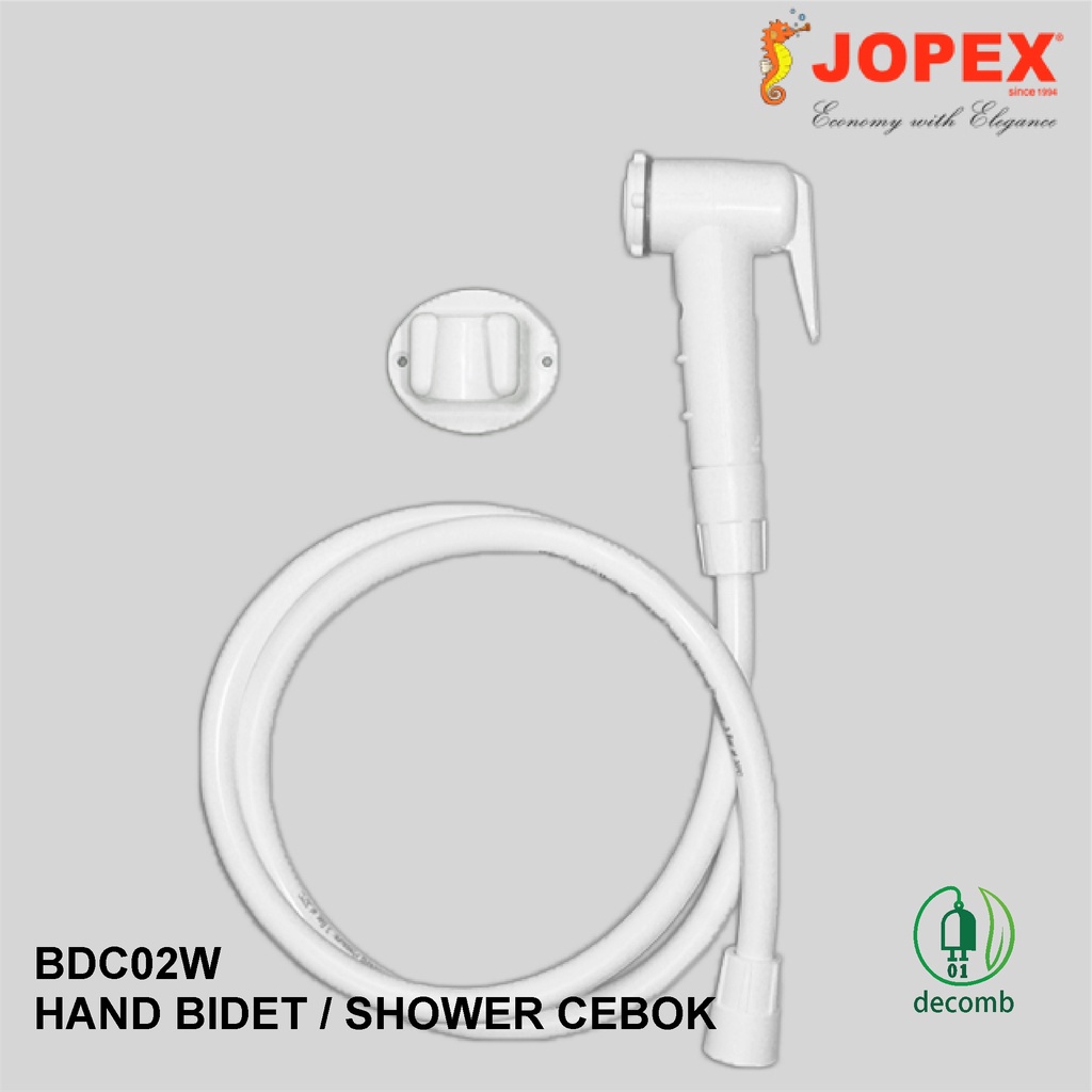 Hand Bidet Shower Cebok Jopex Jet Shower Semprotan Toilet Kloset BDC02W