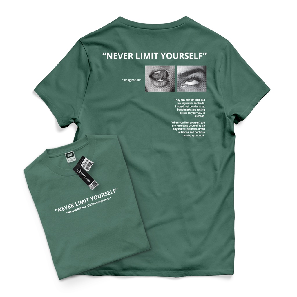 Kaos Distro Pria / Kaos Distro Original / Baju Distro Pria - NATIVE8 - face the futur