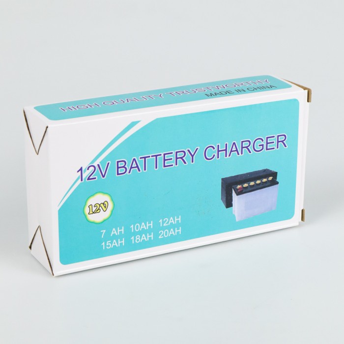 Charger Cas Aki Baterai Motor 12V 2A Untuk Batre 2AH Sampai 20AH