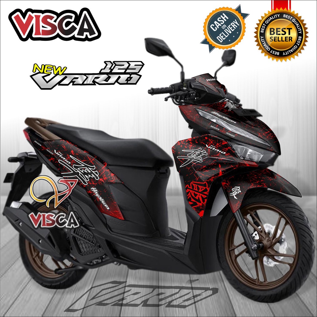 Decal Vario 125 new 2023 Striping Vario 125 New 2023 Stiker vario 125 variasi Hayabusa
