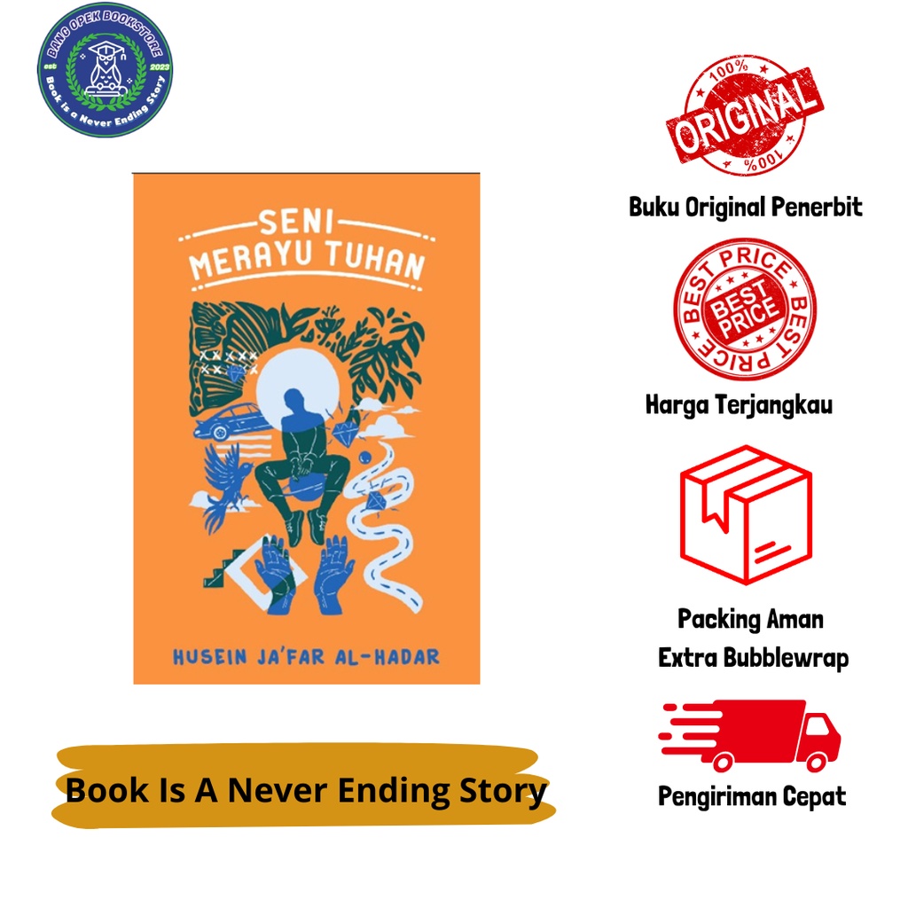 Buku Seni Merayu Tuhan - Husein Ja'far Al Hadar
