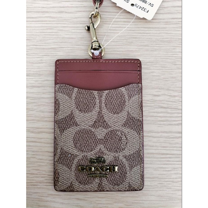 

Coach Lanyard Name Tag Original Import Id Card Holder Photocard Kartu