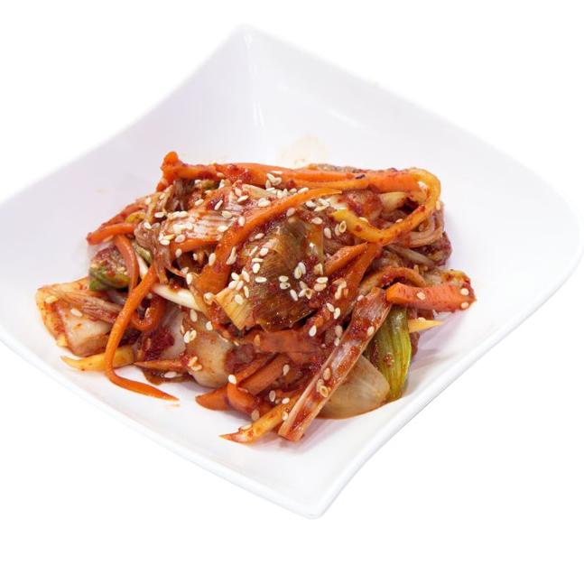 

♦ SAMWON KIMCHI MIX SAWI WORTEL LOBAK FRESH 1 KG - FRESHLY MADE ORIGINAL KOREAN FOOD MAKANAN KOREA ➾