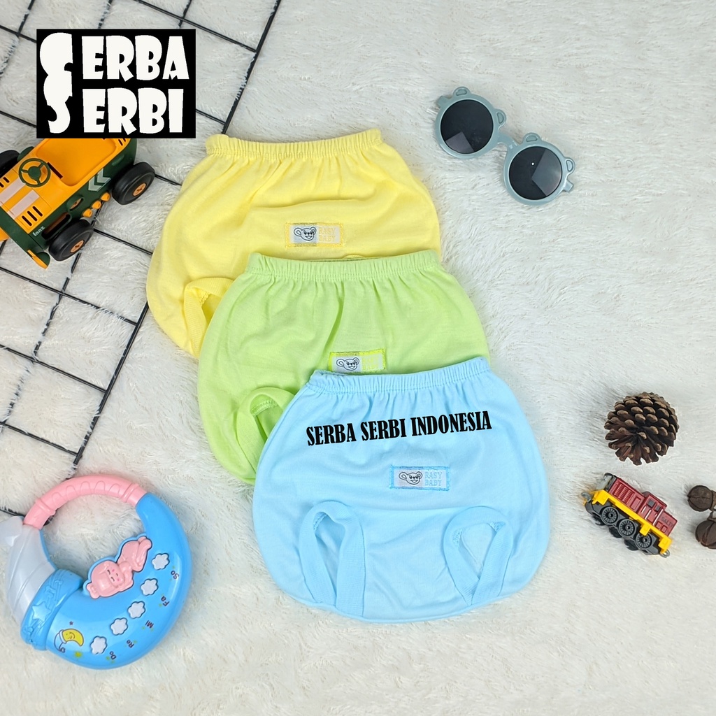 6 PCS CELANA POP BAYI MOTIF WARNA NEWBORN MURAH