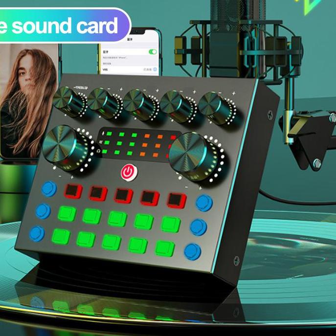 ★ Olla-V8S SoundCard Bluetooth Audio Usb External - SoundCard v8 plus ✯