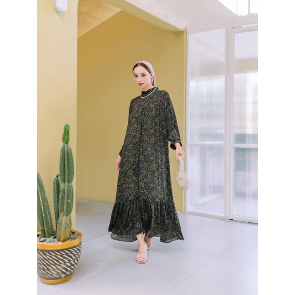 LIVANA DRESS | GAMIS CEWEK KONDANGAN PAKAIAN LEBARAN WANITA
