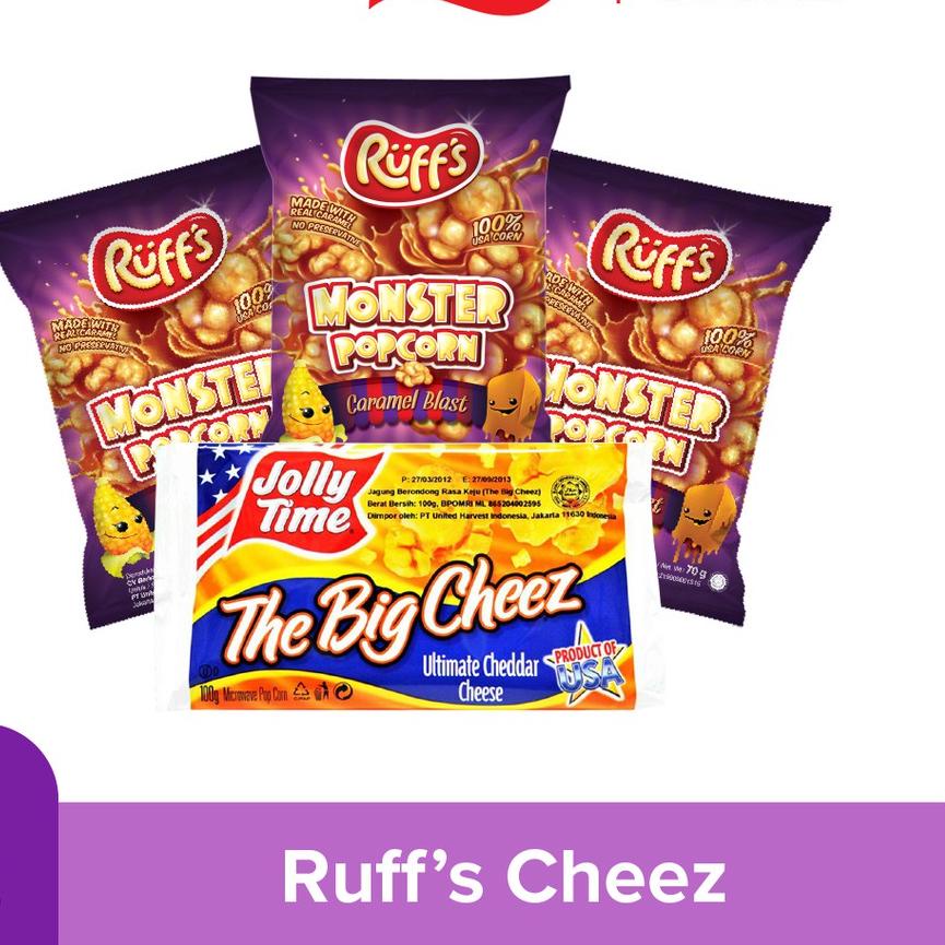 

✥ Paket Ruff's Cheez Popcorn ☊