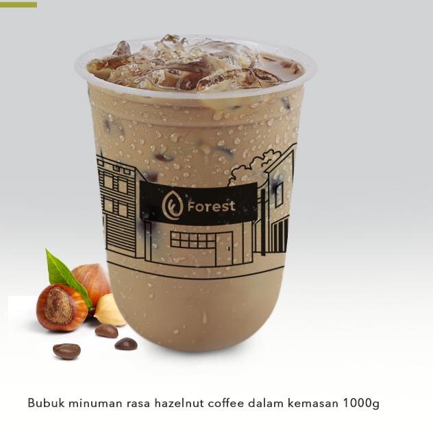 

12.12 FLASH SALE Bubuk Minuman HAZELNUT COFFEE Powder - FOREST Bubble Drink gas !!