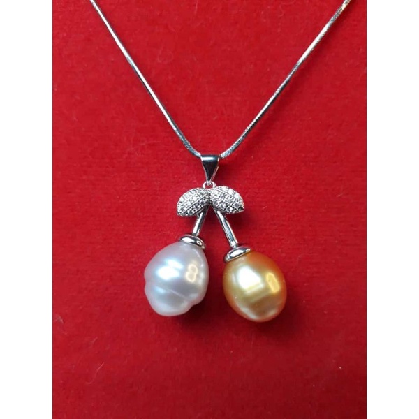 Mutiara Lombok Asli | liontin mutiara air laut asli