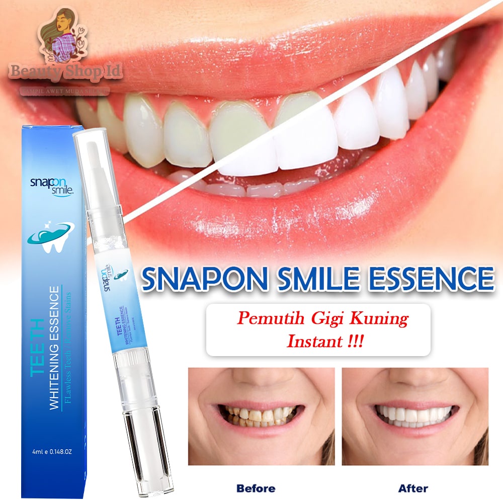Beauty Jaya - SNAP ON SMILE PEEN Pemutih Alami flawless teeth / remove stains