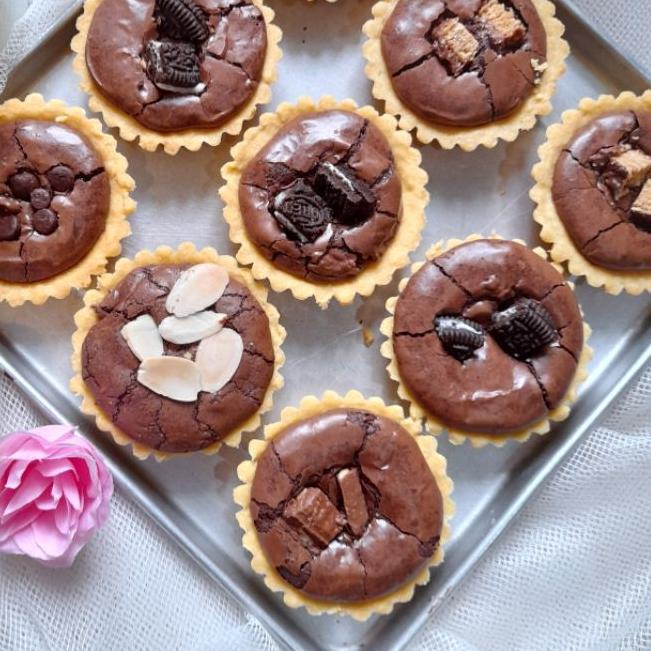 

☝ Pie Fudgy Brownies (12pcs) 20x20 cm by Ababakuki ➴