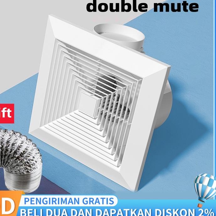 ♗ Exhaust fan Plafon 12inch/10inch /8 inch exhaust fan dapur /exhaust fan dinding Rumah Toilet Dapur