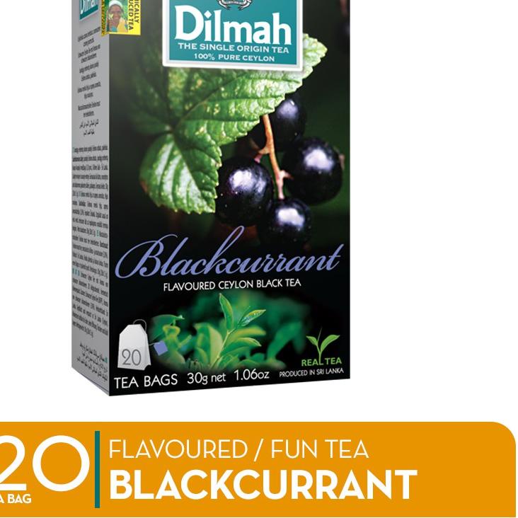 

Limited✔️✔️Dilmah Blackcurrant Tea - Teh Celup