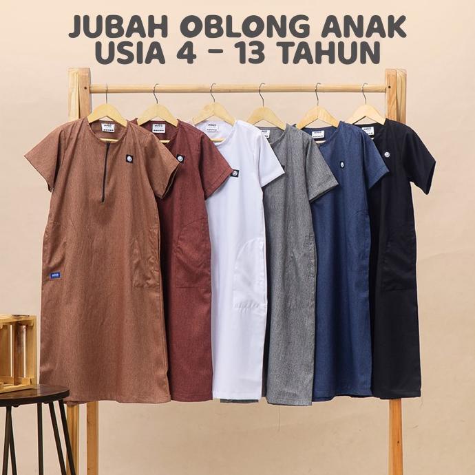 Jubah Anak Polos Jubah Anak Laki Laki Lengan Pendek Gamis Anak Laki