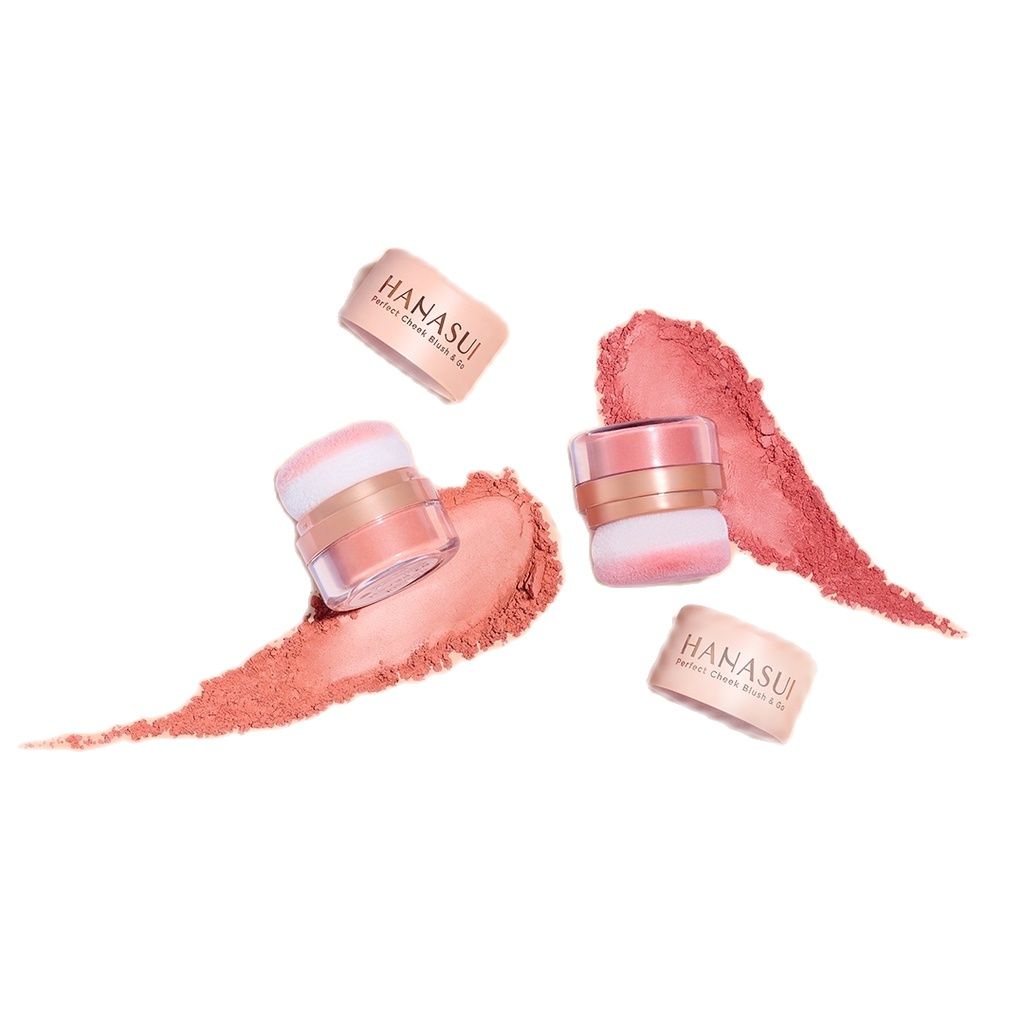 ❤ RATU ❤ Hanasui Perfect Cheek Blush &amp; Go 2.5g | Powder Blush On BPOM✔️