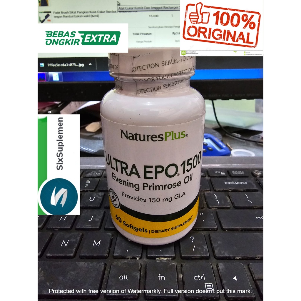 Natures Nature's Plus ULTRA EPO 1500 MG isi 60 softgels