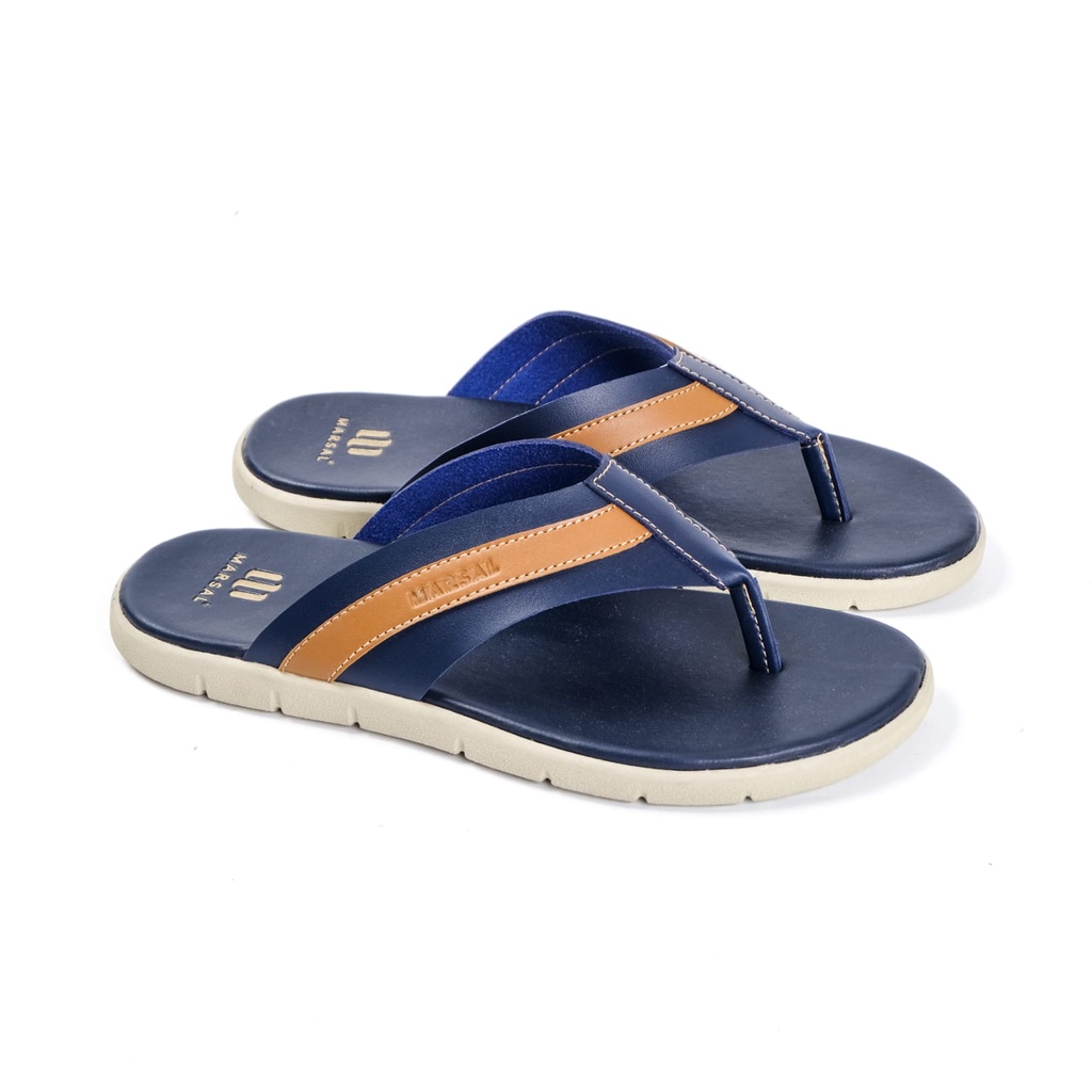 Sandal Jepit Pria Marsal KD MARSELLO 002 Sendal Kulit Pria