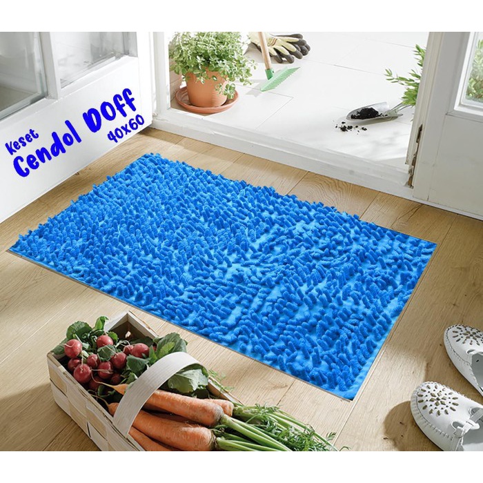 Keset Cendol Doff 40x60 Keset Microfiber Alas Kaki Anti Debu