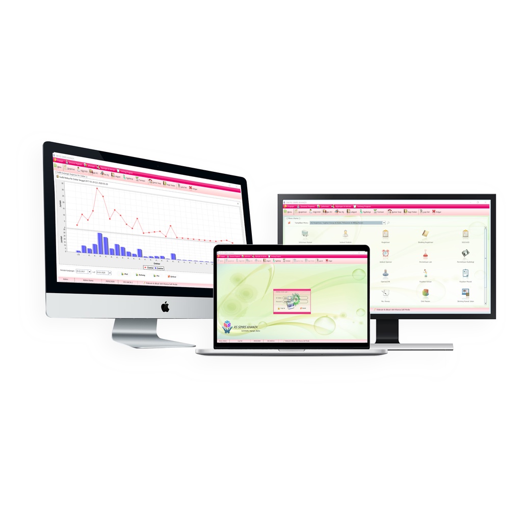 Aplikasi Sistem Informasi Manajemen Rumah Sakit, Klinik, PUSKESMAS