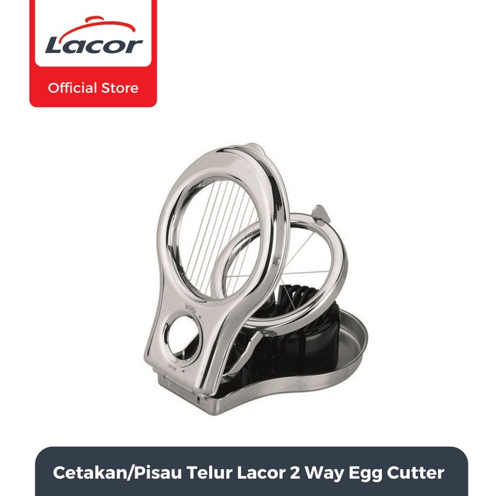 

Ukirku Cetakan/Pisau Telur Lacor 2 Way Egg Cutter