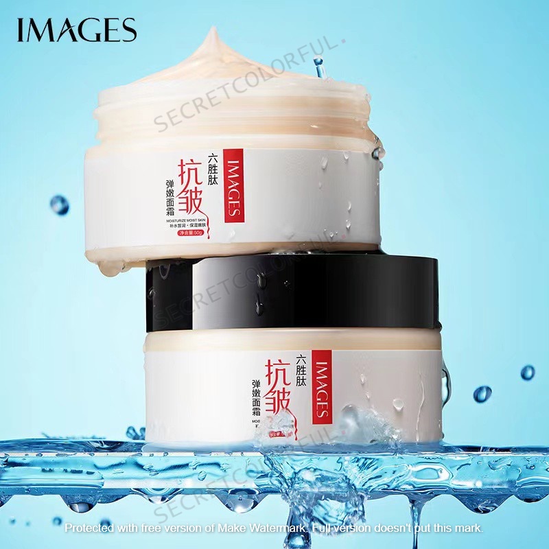 IMAGES ~ NEW Moisturize Moist Skin Six Peptide Anti-wrinkle Cream