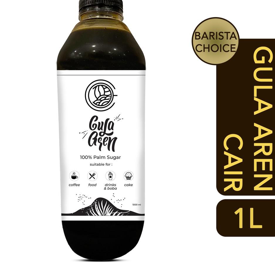 

★ ARUTALA Gula Aren Cair 1000 ML Legit Barista Choice ☞