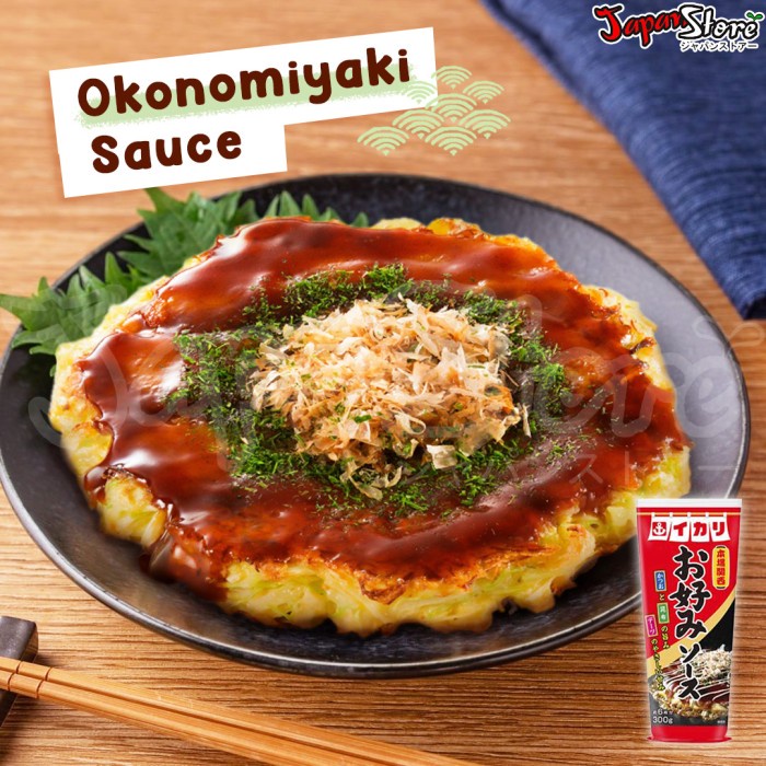 ] Ikari Okonomiyaki Sauce 300 ml [Saus Okonomiyaki]
