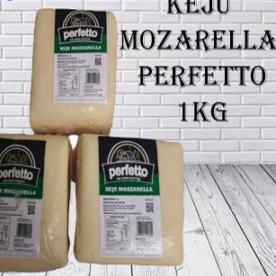 

✾ Keju Mozarella Perfetto 1kg Packing Pabrik ☏