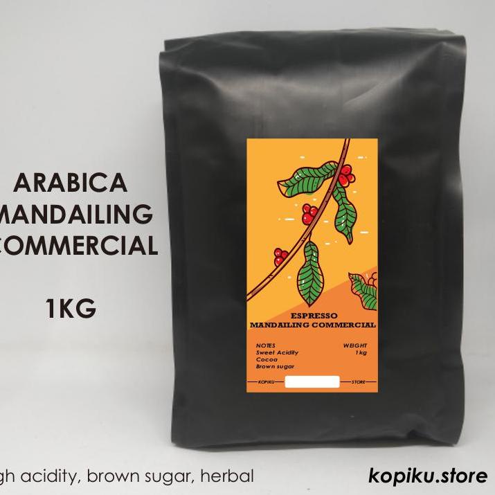 

>D2289) ⭐⭐⭐⭐⭐ Kopi Arabika Mandailing 1kg | Roasted Commercial Espresso